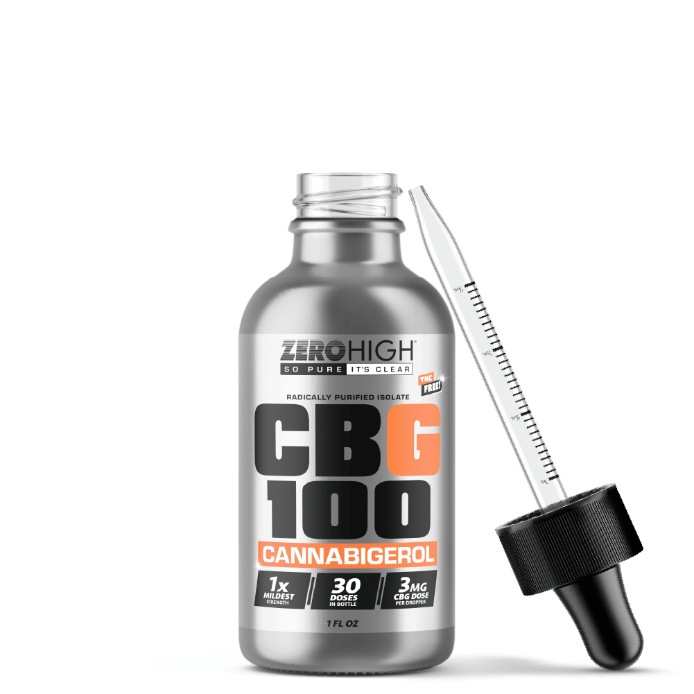 100MG Mildest Strength (3 mg CBG per dose)